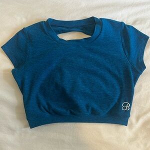 Bombshell open back tee